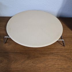Pizza/Baker Stone w/ Rack Pampered Chef
