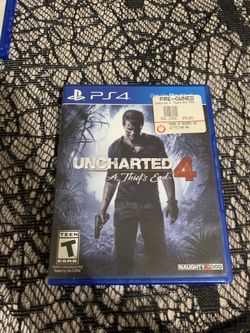 PS4 Game Uncharted 4