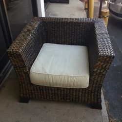 Wicker Outdoor Armchair 