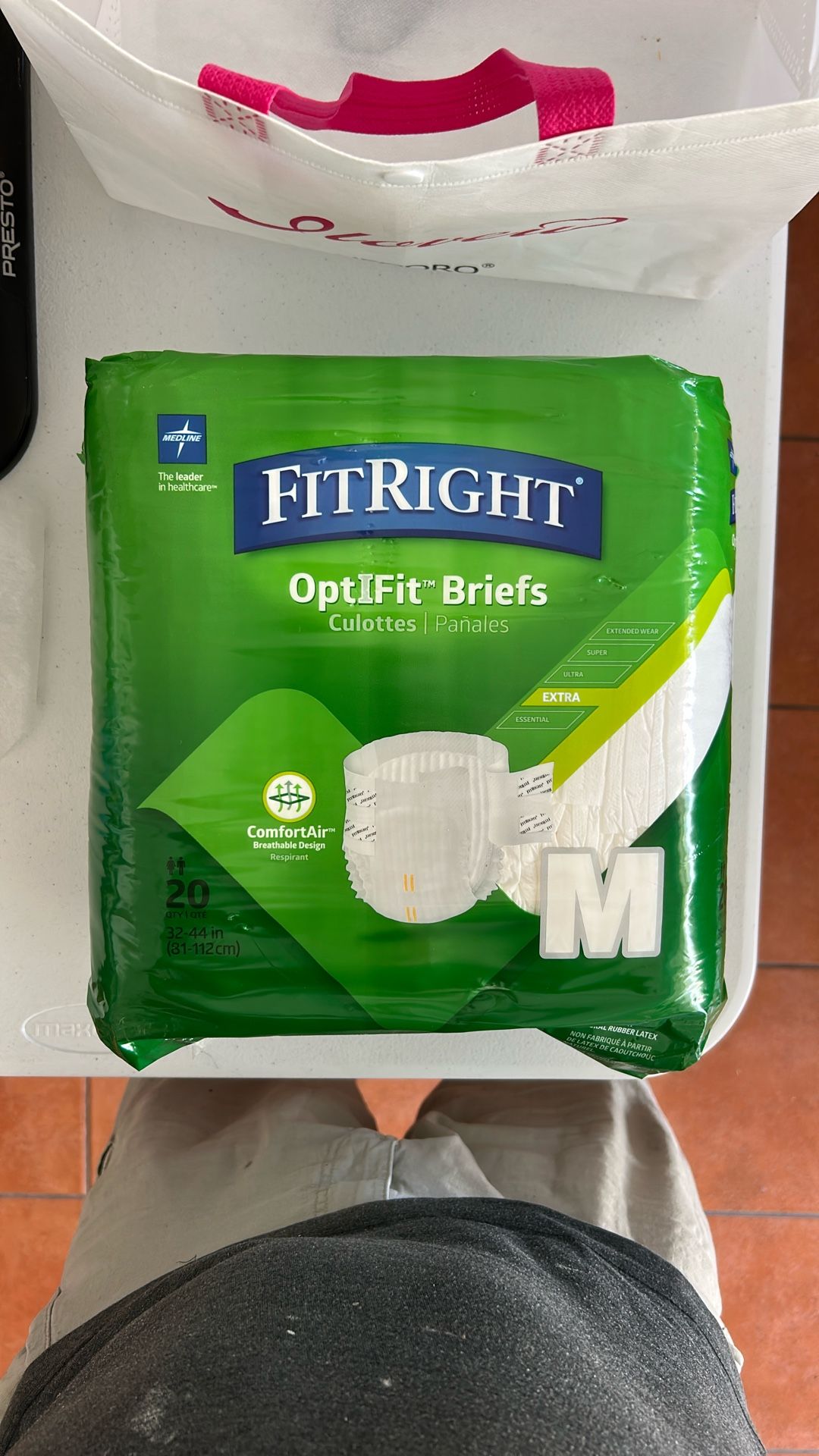 Adult Briefs/Diapers - Optifit Briefs