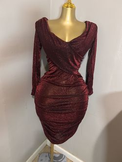 Vestido Rojo Plus Nuevo