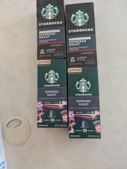 40 Starbucks Espresso Roast Coffee Capsules for Nespresso Original Line