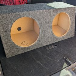 Dual 10" Subwoofer Speaker Box