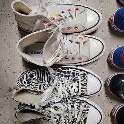 Converse Shoes In Size Men 4 Girls 6 All For $20