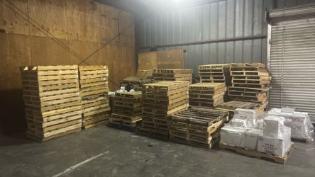 Pallets 32 1/2” X 41”