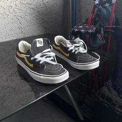 Grey And Yellow Vans