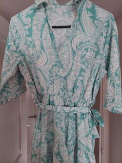 Size Medium.  Colorful dress.