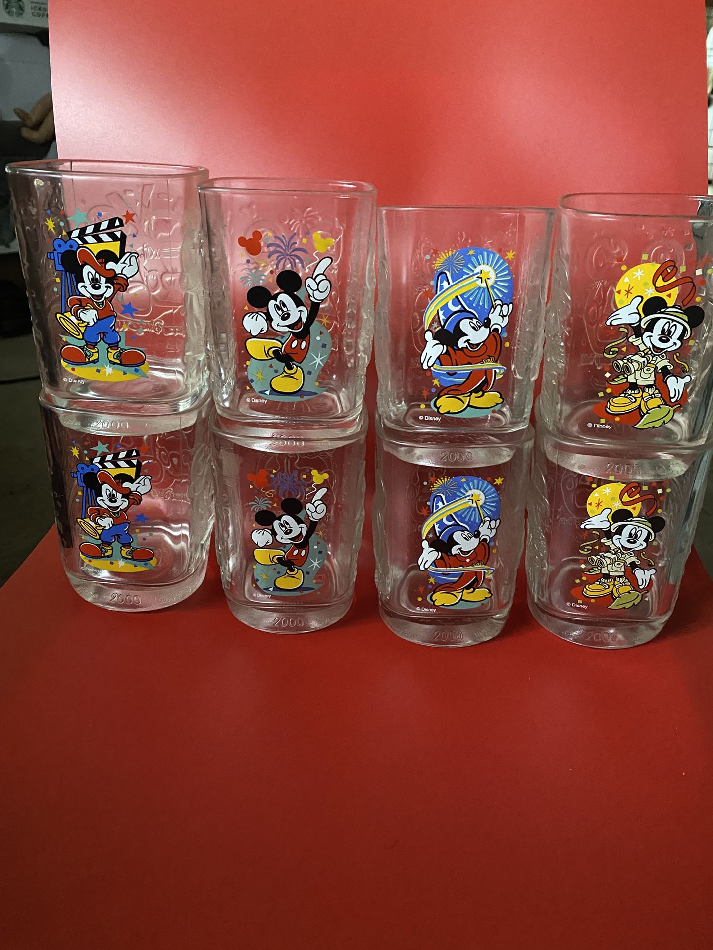 2000 Walt Disney World glass Cup