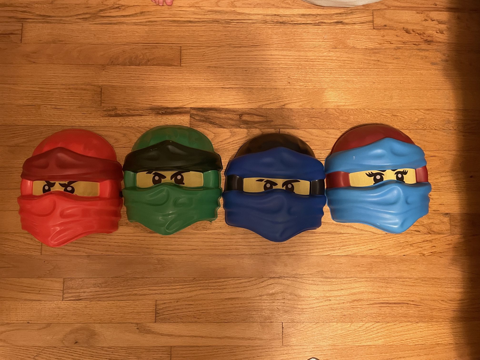 Lego ninjago masks