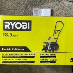 Ryobi 16 Inch Electric Cultivator 