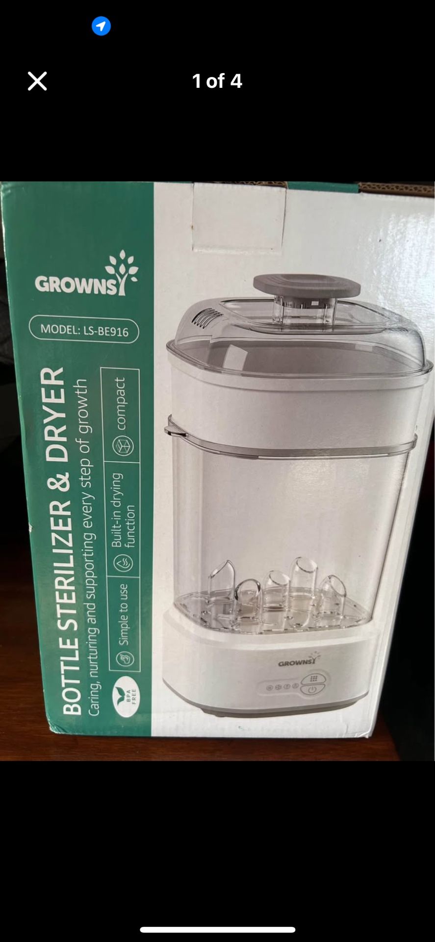 Bottle Sanitizer And Dryer