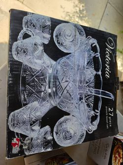 Punch bowl set