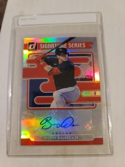2021 Donruss Bobby Dalbec Auto