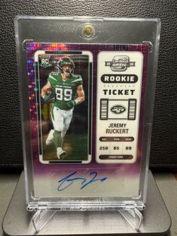 Jeremy Ruckert: Panini Contenders Optic