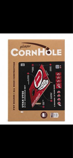 🏈Utah Utes Cornhole/Bean Bag Toss Game- New 🏈