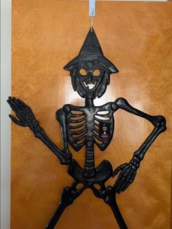 Brand new 60" plastic posable witch