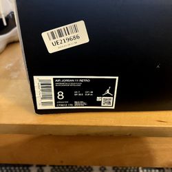 Air Jordan 11 Retro  Size 8