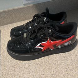 Bapesta Low Shark Face (size 10)