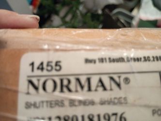 Norman Shutters Blinds Shades Box