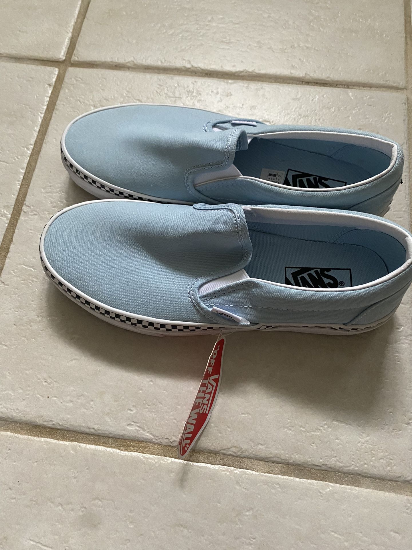 Vans Off The Wall Slip On Shoes, Women’s 9, Men’s 7.5