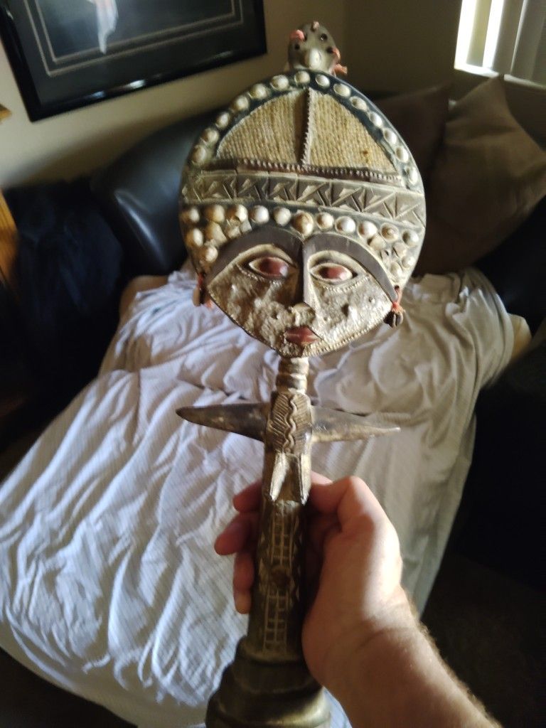 African Fertility Statue 