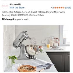 KitchenAid Artisan. Nueva en su caja precio Original 349  $. Hacemos Delivery Si Estás En Miami 