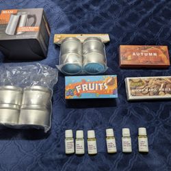 New Candle Making Kit With 28 Fragrance Oils And Supplies
