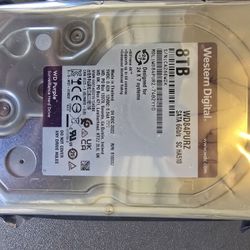 Western Digital 8TB Surveillance Hard Drive 