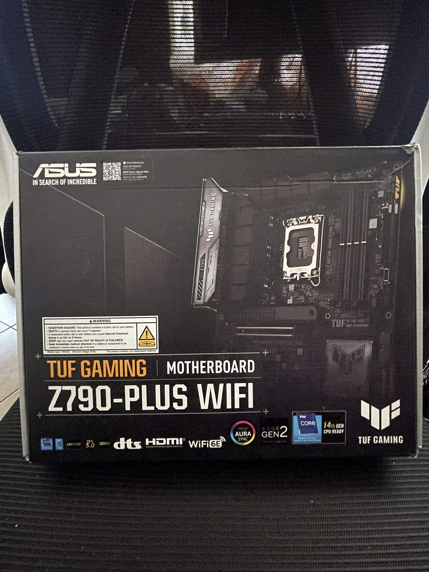 ASUS TUF Gaming Z790 Plus Wi-Fi Socket LGA-1700 Intel Z790 ATX Motherboard