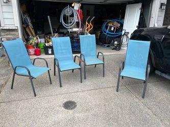 Patio Chairs $20 for all 4