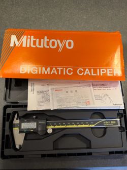 Mitutoyo 6” Digital Caliper CD-6 ASX Japan 500-196-30 machinist tool haas cnc, open box