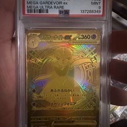 Mega Gardevoir ex gold PSA 9