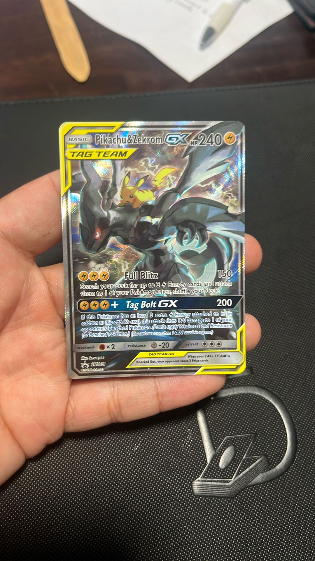 Pikachu & Zekrom Tag Team GX