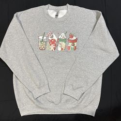 Handcrafted Holiday Sweatshirt 