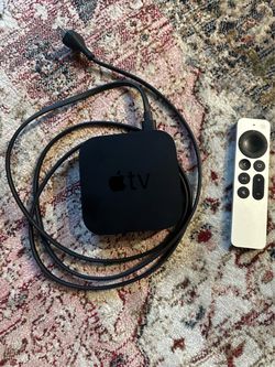 Apple TV 4K (2nd Gen) A2169 + Siri Remote – Excellent Condition
