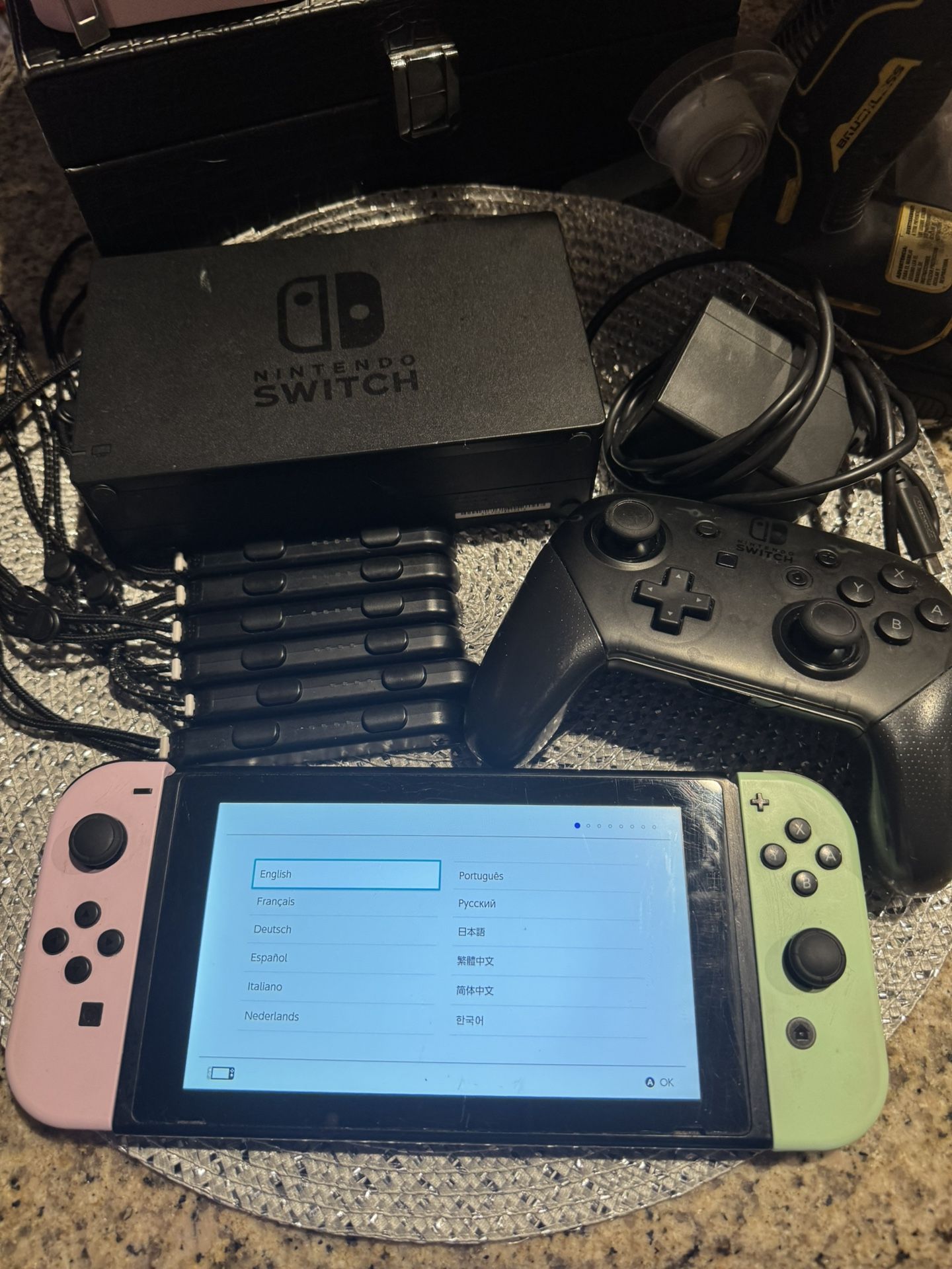 Nintendo Switch with 4 Games