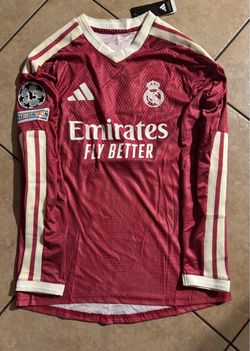 Real Madrid Adidas Long Sleeve Away Jersey