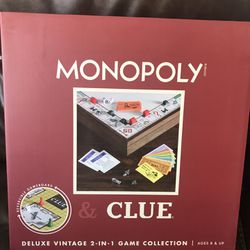 Monopoly , Clue Deluxe Edition Board Game