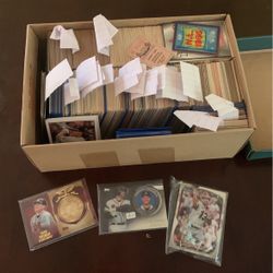 Lot Of Baseball/football/basketball Cards