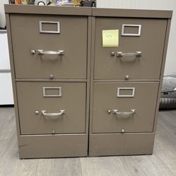 Free 2 Drawer Filing Cabinets.  