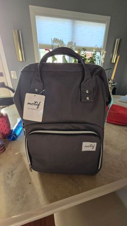 Motif Medical Gray Backpack Bag