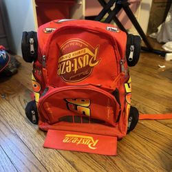 Lightning McQueen backpack from Target