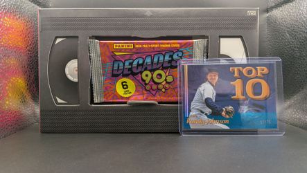 Panini Decades 90s Randy Johnson Top 10 Card 07/75