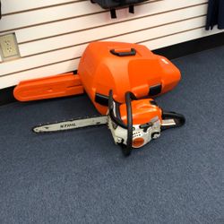 Stihl MS211C 16” Gas Powered Chainsaw With Case