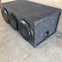 3-10 Inch Subwoofers / 1500 Watts - $160