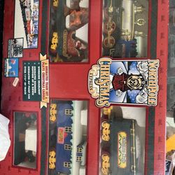 Christmas Train Set Still In Box