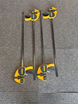 4 dewalt 36” clamps