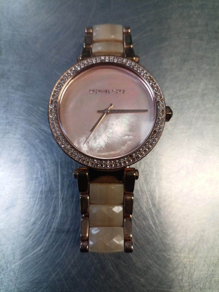 MICHAEL KORS Rose Gold WATCH! LIKE NEW!