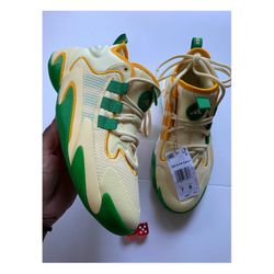 Adidas Miami Hurricanes BYW Select Basketball Shoe Men's Sz 7 NEW NO BOX! 