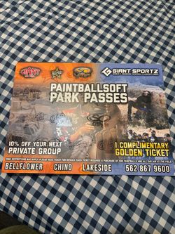 Paintball Tickets